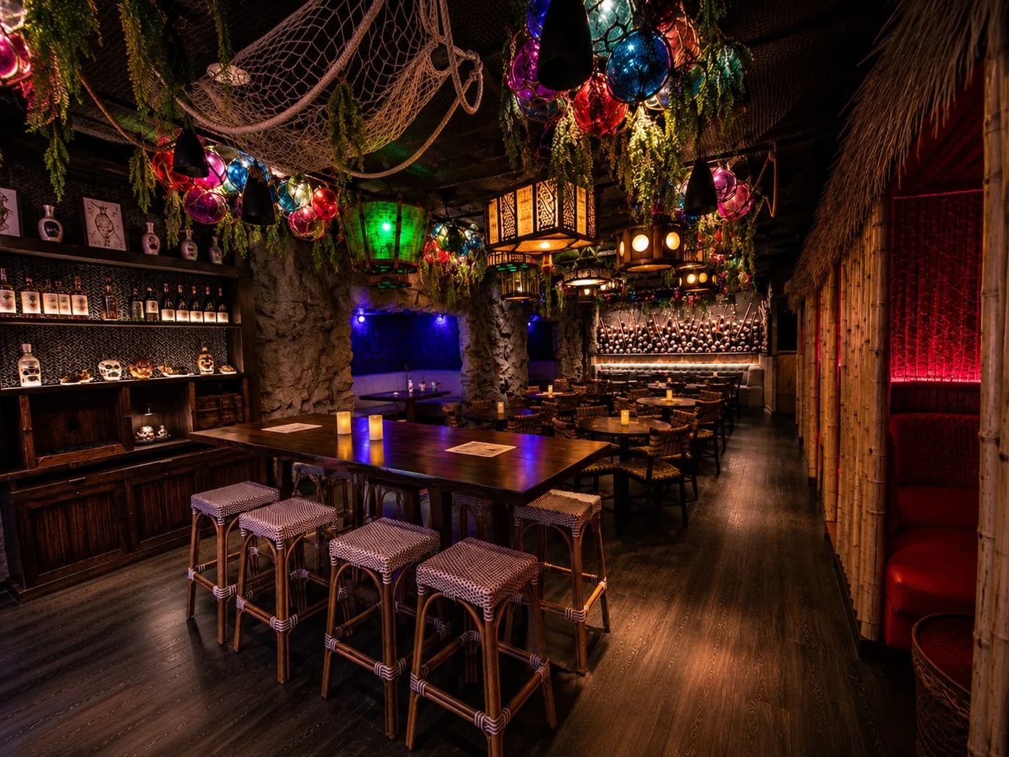 The tiki bar hidden inside Agave Bandido